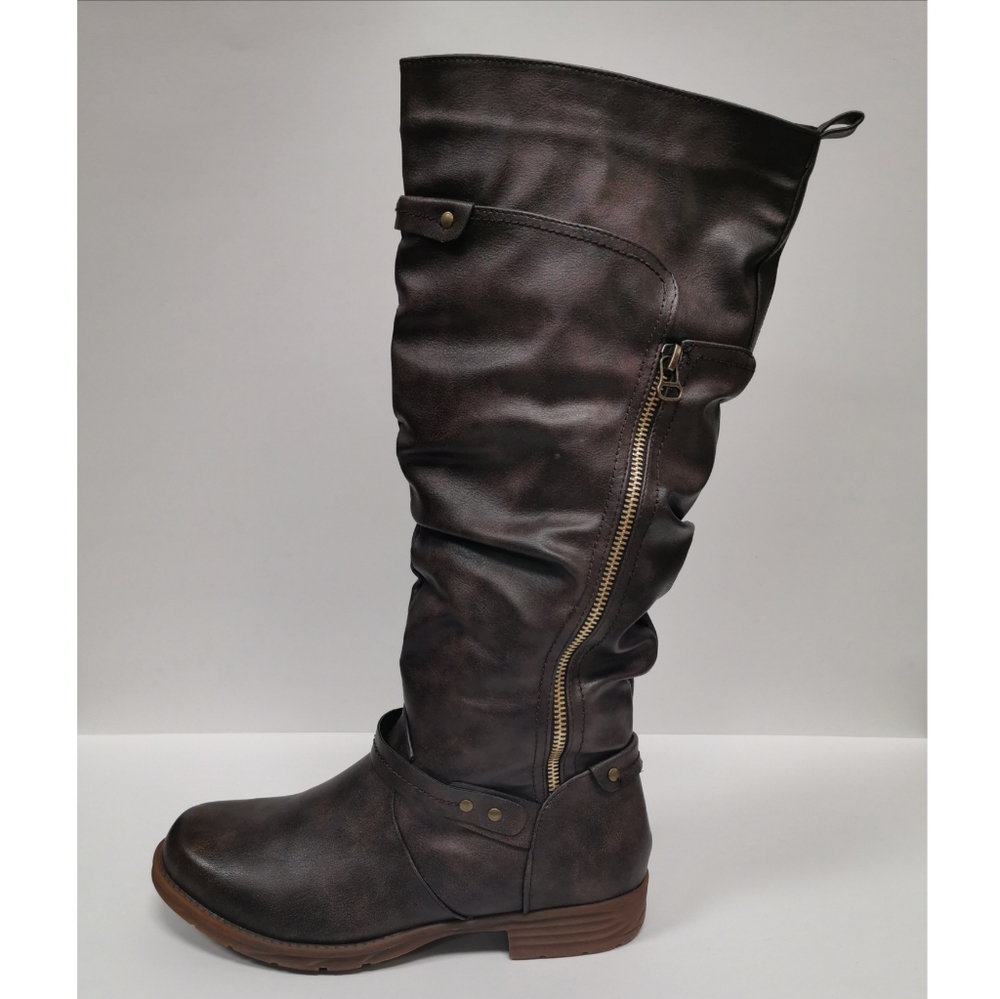 VANGELO Women's Knee High Boot